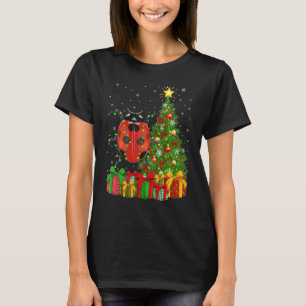 Ladybug   Xmas Holiday Santa Ladybug Christmas Tre T-Shirt