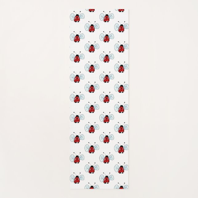 Ladybug  yoga mat (Front)