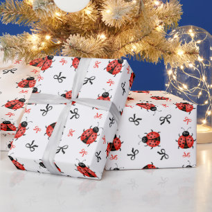 Ladybugs and bows (PLEASE READ BELOW) Wrapping Paper