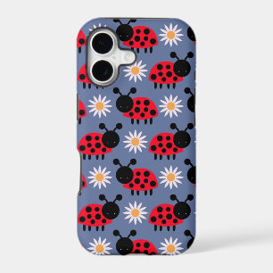 Ladybugs and Daisies Pattern