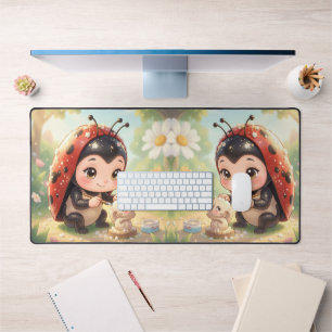 Ladybugs and the Hidden Nectar Kingdom.2 Desk Mat