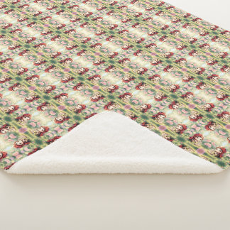 Ladybugs and the Hidden Nectar Kingdom.7 Sherpa Blanket