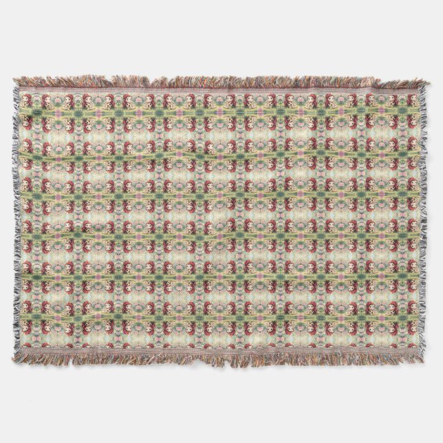 Ladybugs and the Hidden Nectar Kingdom.7 Throw Blanket (Front)
