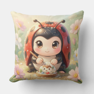 Ladybugs and the Hidden Nectar Kingdom.8 Cushion