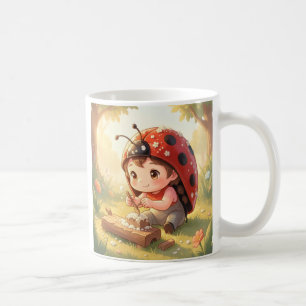 Ladybugs and the Hidden Nectar Kingdom Coffee Mug