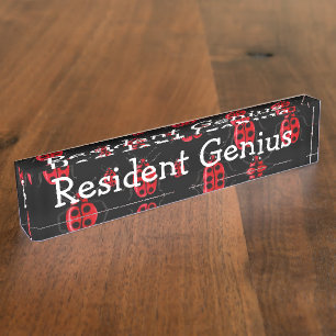 Ladybugs Art Nameplate