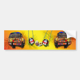 Ladybugs Bumper Sticker