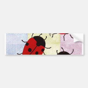 LADYBUGS BUMPER STICKER