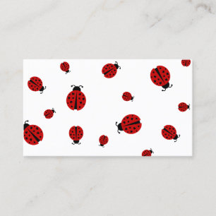ladybugs business card