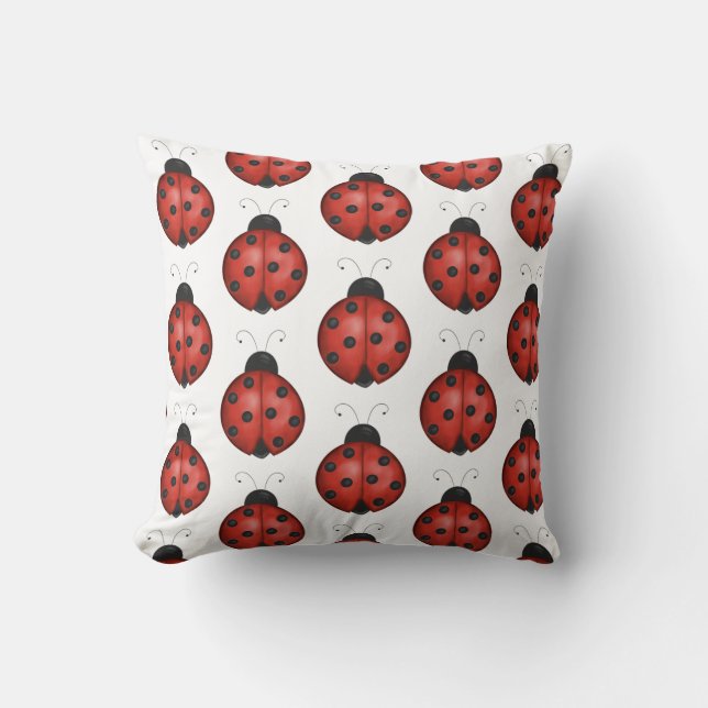 Ladybugs Cushion (Front)