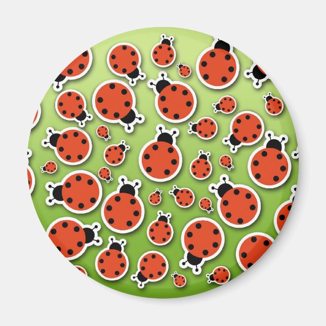 Ladybugs Galore Magnet (Front)