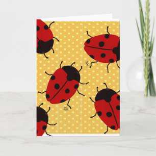 LADYBUGS HOLIDAY CARD