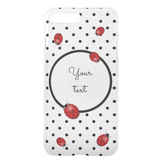Ladybugs in red iPhone 8 plus/7 plus case