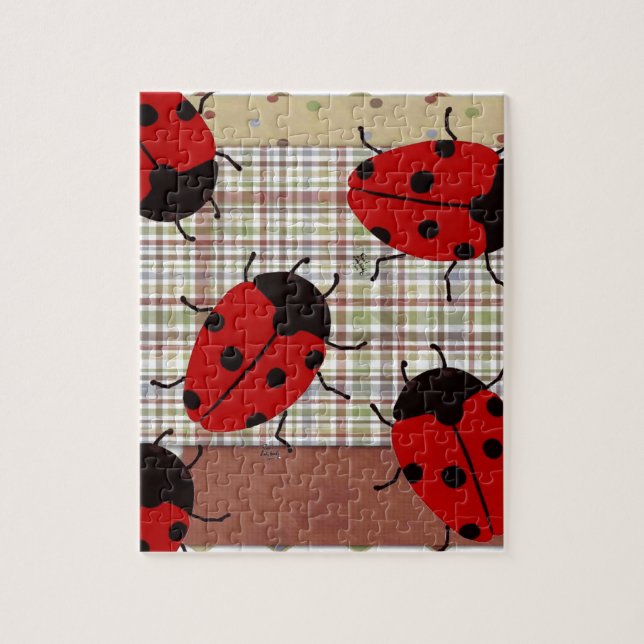 LADYBUGS JIGSAW PUZZLE (Vertical)