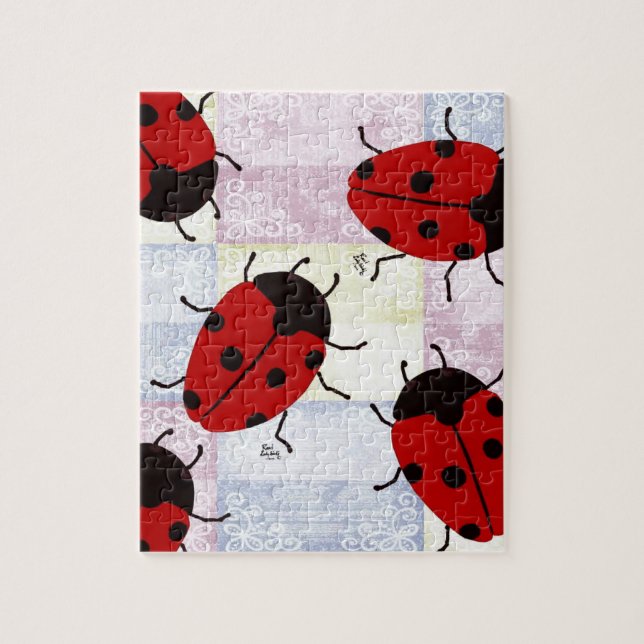 LADYBUGS JIGSAW PUZZLE (Vertical)
