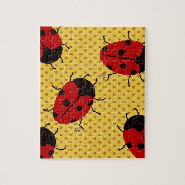 LADYBUGS JIGSAW PUZZLE (Vertical)