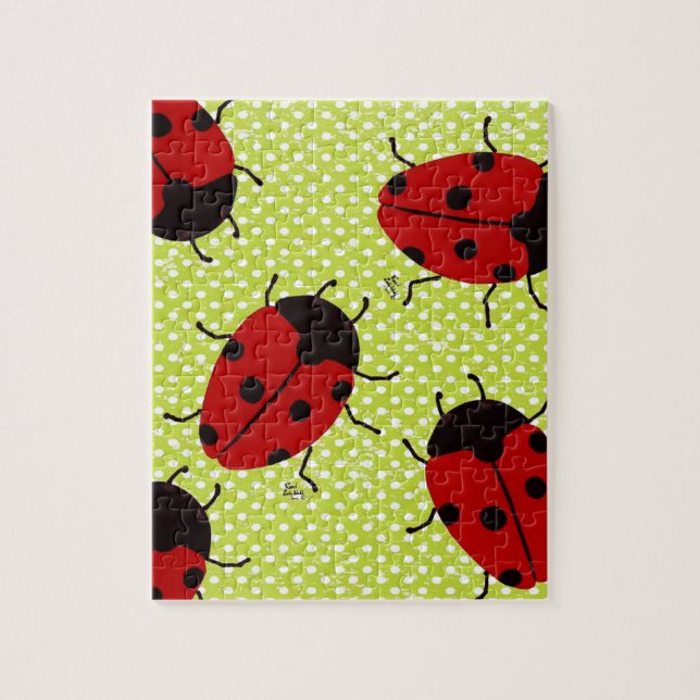 LADYBUGS JIGSAW PUZZLE (Vertical)