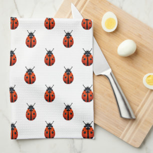 Ladybugs Kitchen Towel