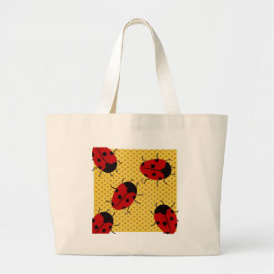LADYBUGS LARGE TOTE BAG