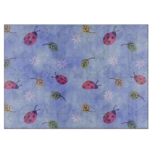 Ladybugs, Leafs and Butterflies Cutting Board