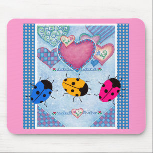 LADYBUGS MOUSE PAD