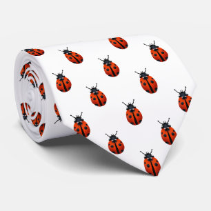 Ladybugs Neck Tie