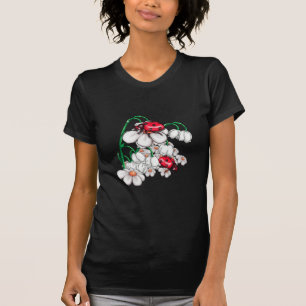 ladybugs on flors T-Shirt