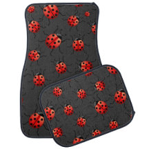 Ladybugs Pattern Car Mats