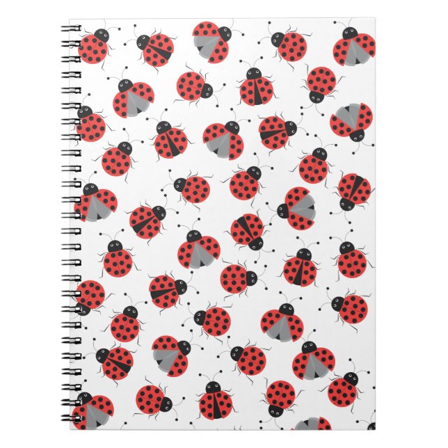 Ladybugs pattern notebook (Front)
