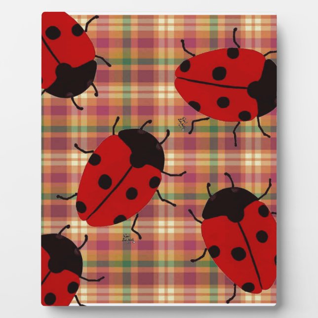LADYBUGS PLAQUE (Front)