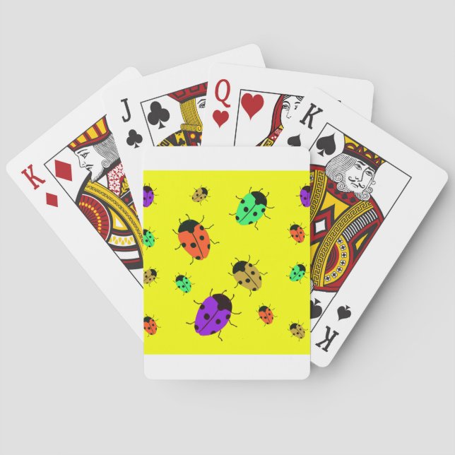 LADYBUGS PLAYING CARDS (Back)