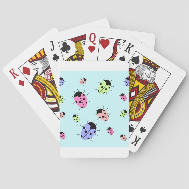 LADYBUGS PLAYING CARDS (Back)