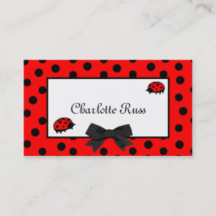 Ladybugs & Polka Dots Mummy Card