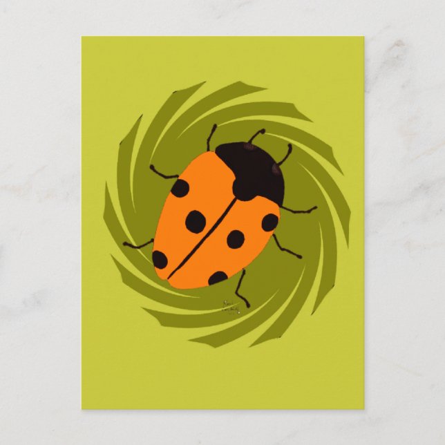 Ladybugs Postcard (Front)