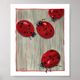Ladybugs! Poster