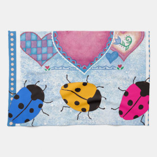 LADYBUGS TEA TOWEL