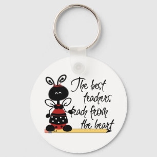 Ladybugs Teacher's Key Chain