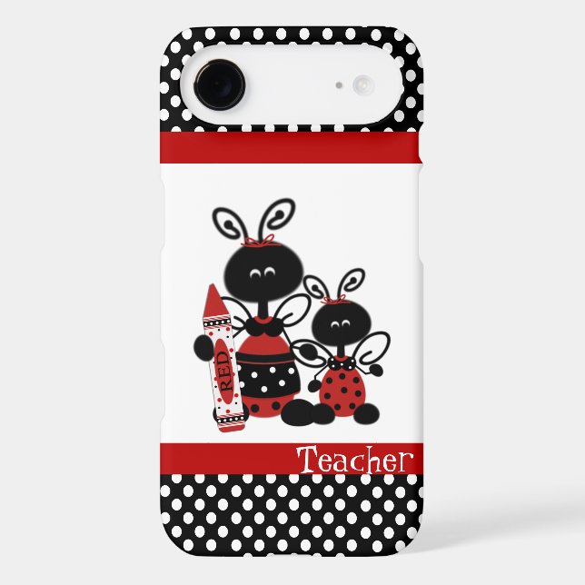 Ladybugs Teacher's Samsung Galaxy S5 Case (Back)