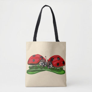 Ladybugs tote bag