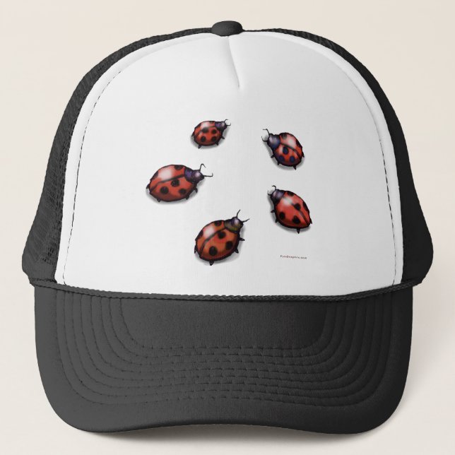 Ladybugs Trucker Hat (Front)