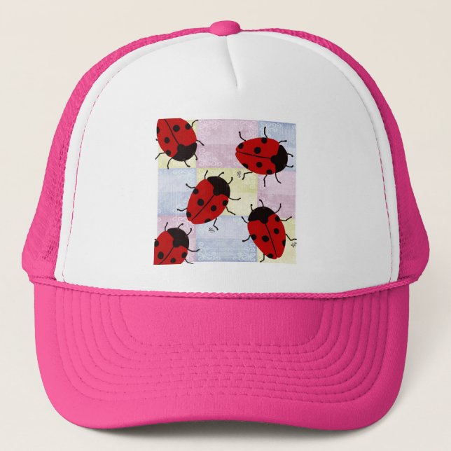 LADYBUGS TRUCKER HAT (Front)