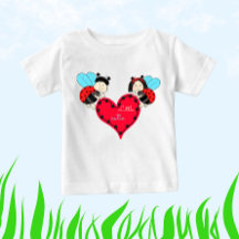Ladybugs with heart