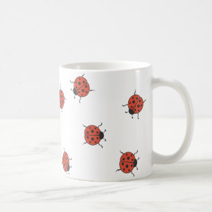 Ladybugz Pattern Coffee Mug