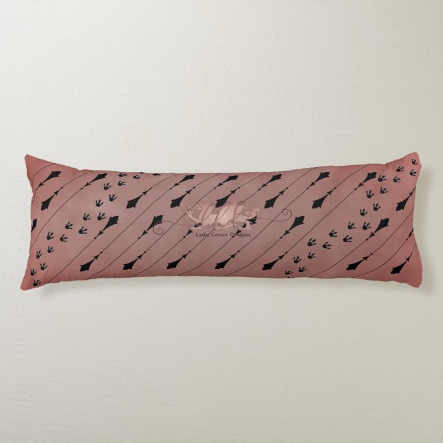 LadyLotusDragon Dragon Cosy Body Cushion (Front)