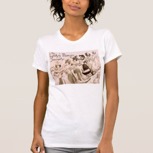 Lady's Banjo Society Ladies Burnout T-Shirt