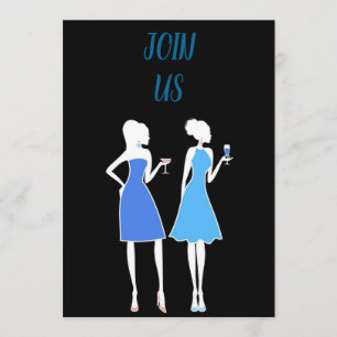 **LADY'S BIRTHDAY PARTY** PARTY INVITATION