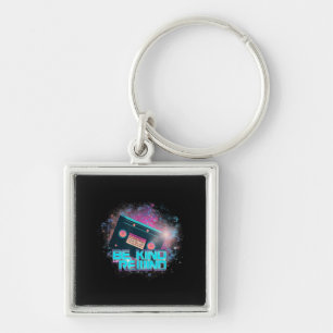 Ladys Cassette Be Kind - Out-of-this-World Key Ring