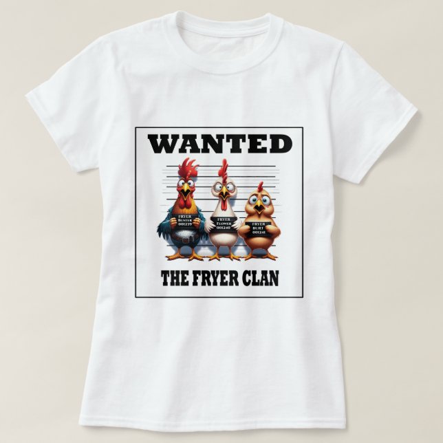 Lady's Fryer Clan T-Shirt (Design Front)
