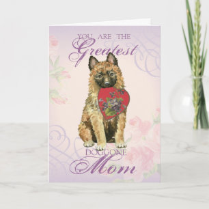 Laekenois Heart Mum Card