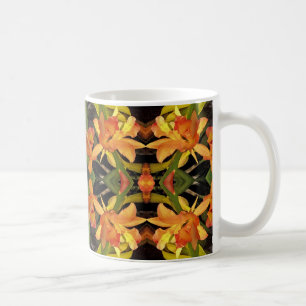 Laelia orchid mug